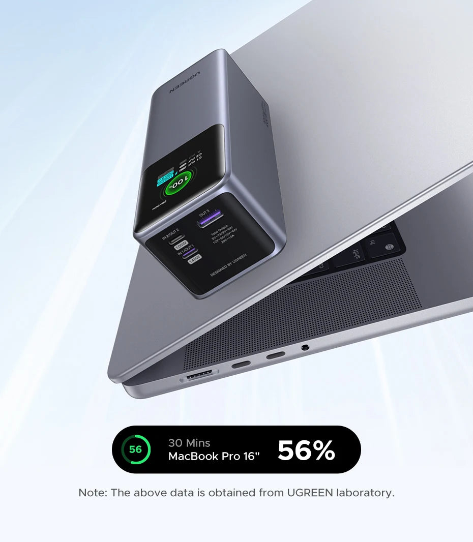200W High Capacity Power Bank for Laptops and USB-C Devices Tidesmit