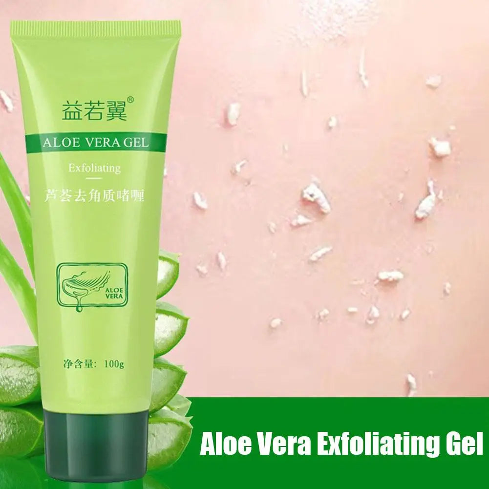 Aloe Vera Exfoliating Gel Body Scrub - Natural Cruelty-Free Skincare Scrubs Treatments Tidesmit