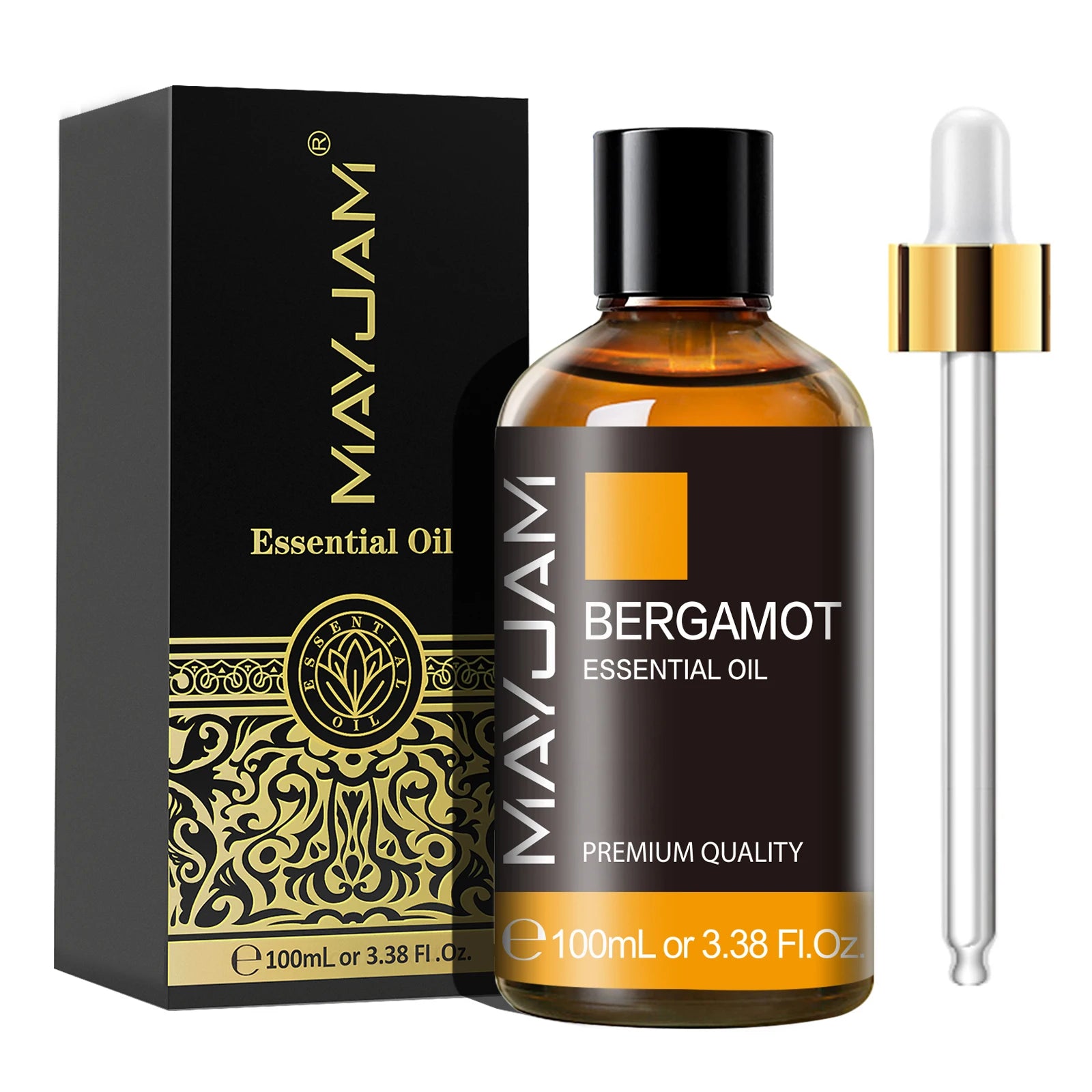 MAYJAM 100ml Pure Natural Essential Oil May Chang Sandalwood Lavender Vanilla Oregano Eucalyptus Oil for Humidifier Diffuser
