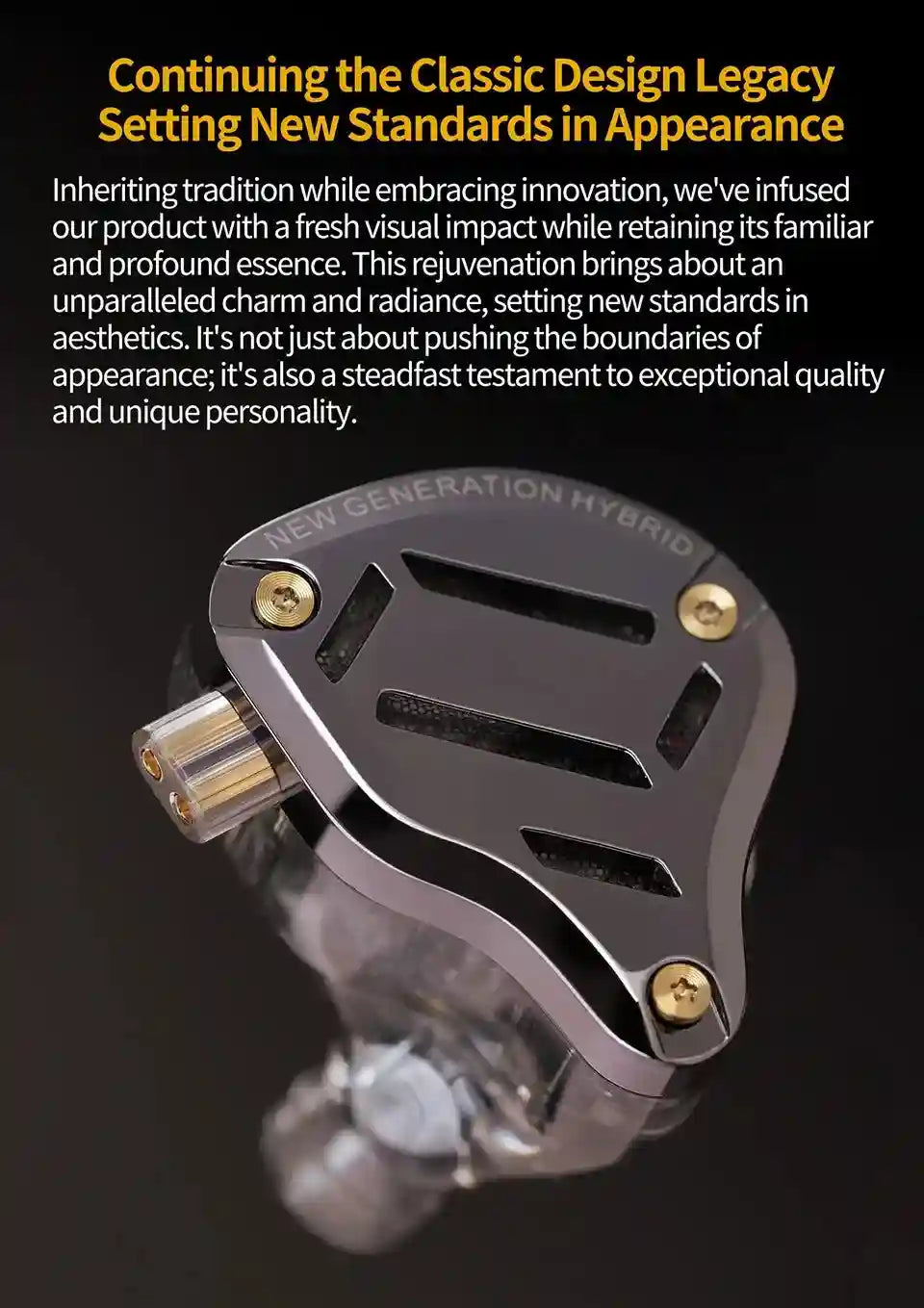 KZ ZS10 Pro 2 HiFi In-Ear Monitors with 4-Level Tuning - Metal Shell Tidesmit
