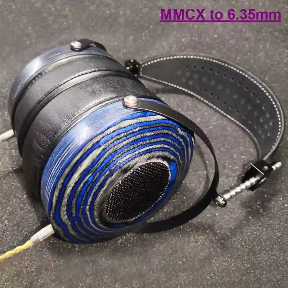 Wired Over-Ear Headphones | 4 Dynamic Drivers | Open-Back Audio MMCX to 6.35mm 1 Tidesmit