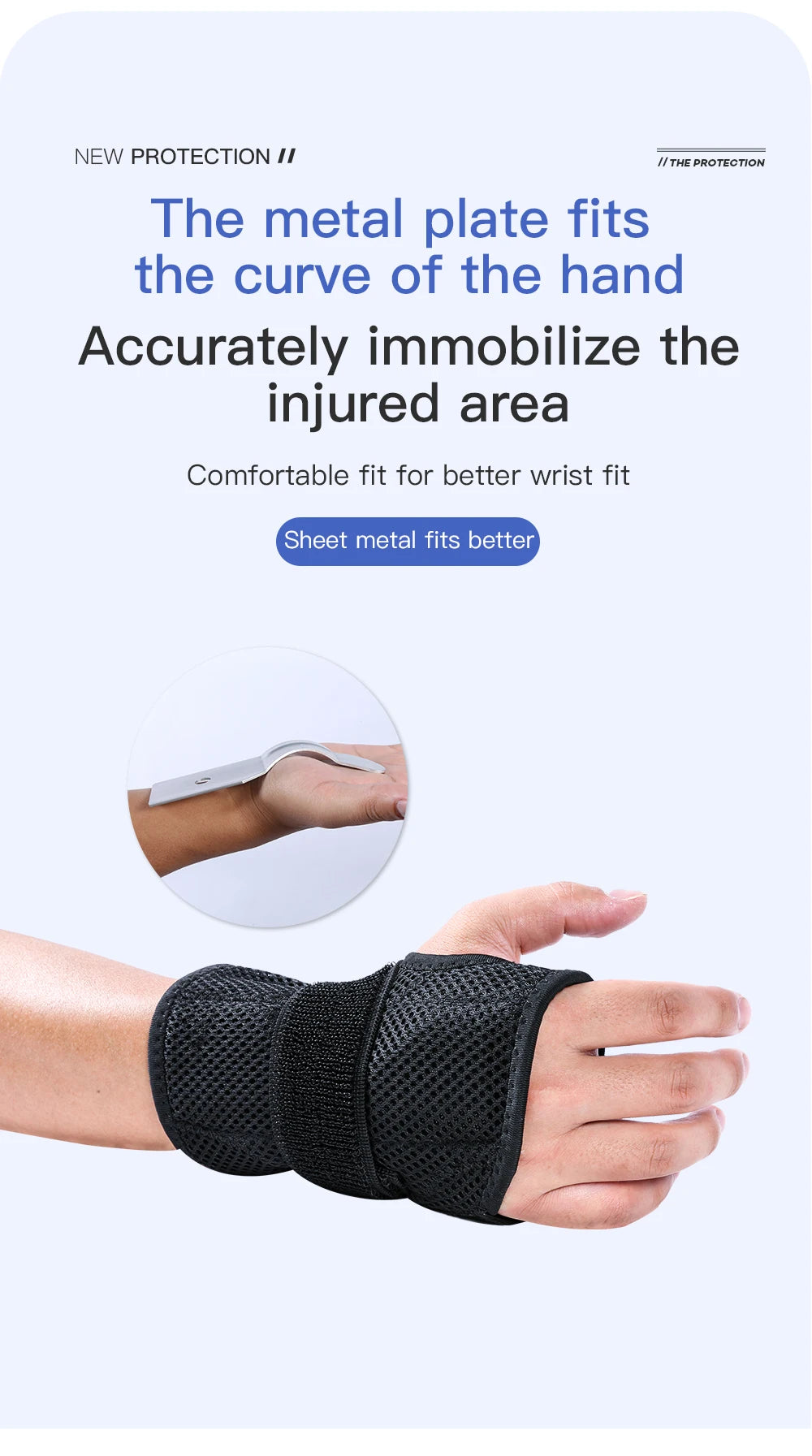 Breathable Wrist Support Professional Splint Wrist Brace Protector Band Arthritis Carpal Tunnel Hand Sprain Tendinitis Wristband
