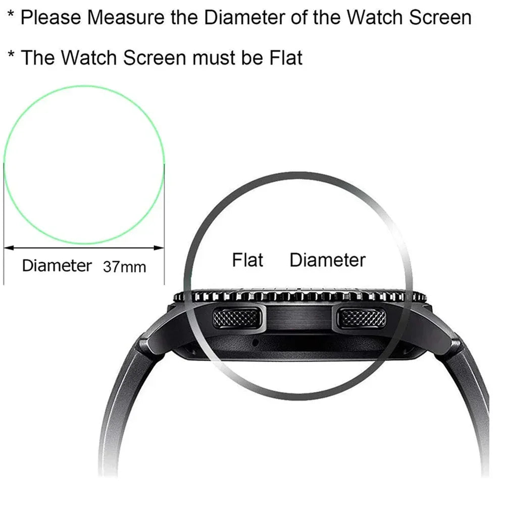 Universal Smartwatch Screen Protector | Anti-Scratch HD Clear Film Tidesmit