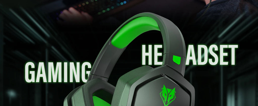 Gaming Headset for PS5 Xbox PC with Noise Canceling Mic - Over-Ear Comfort Tidesmit