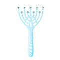 Head Scalp Massager with Steel Ball Rollers for Tension Relief Massage Roller Blue China Mainland Tidesmit