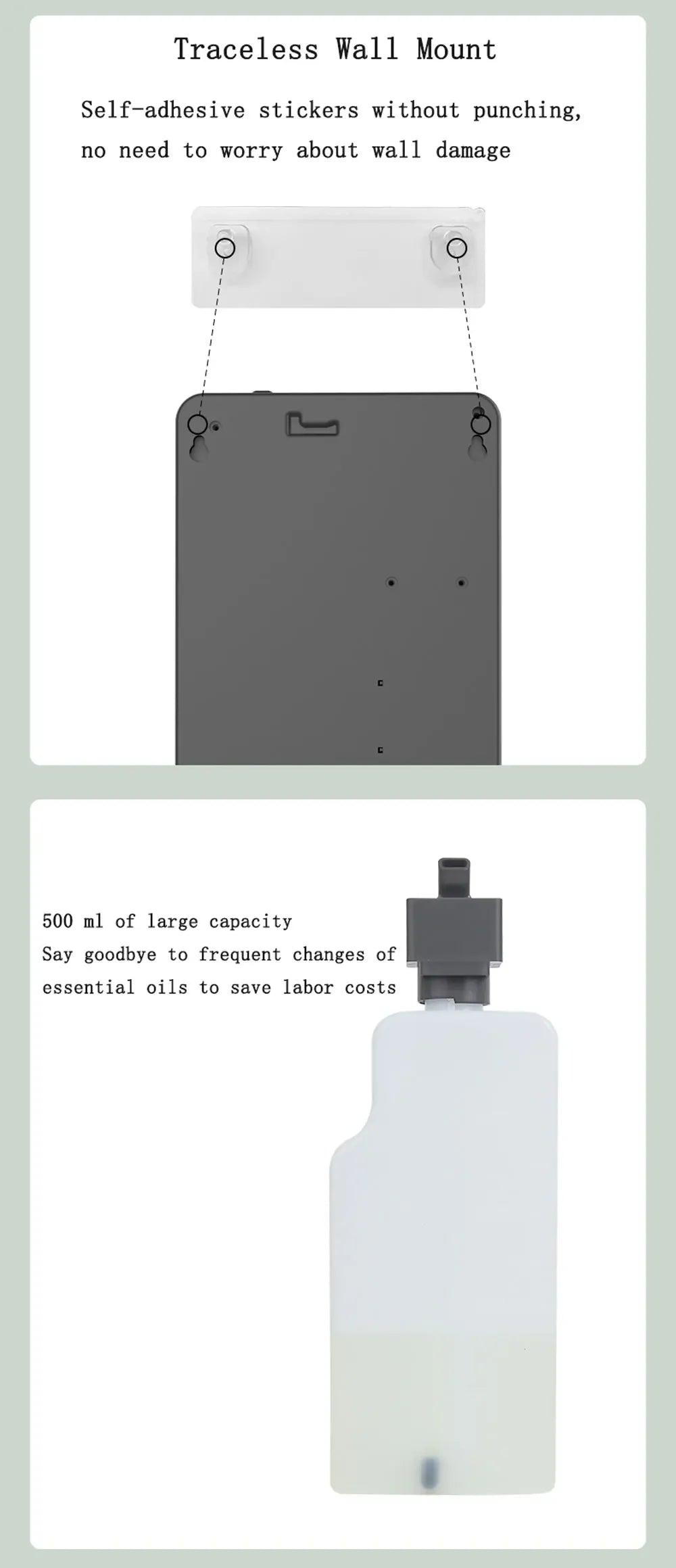 Fragrance Device for Home Hotel Waterless Aroma Diffuser 300ml WIFI Control Essential Oil Diffuser Timer Function Aromatic