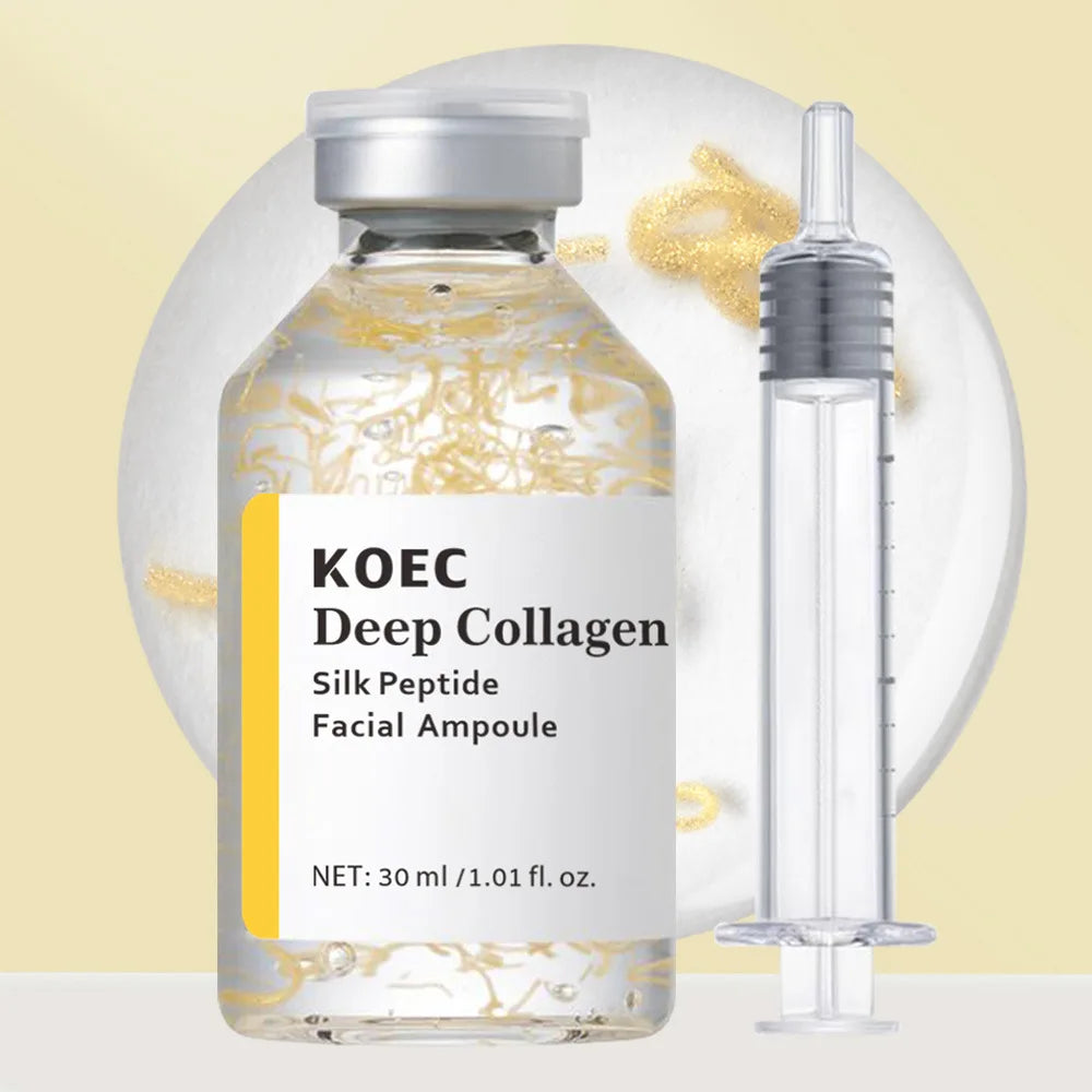 Silk Peptide Anti-Aging Serum: Professional Firming Skin Treatment Scrubs Treatments Tidesmit