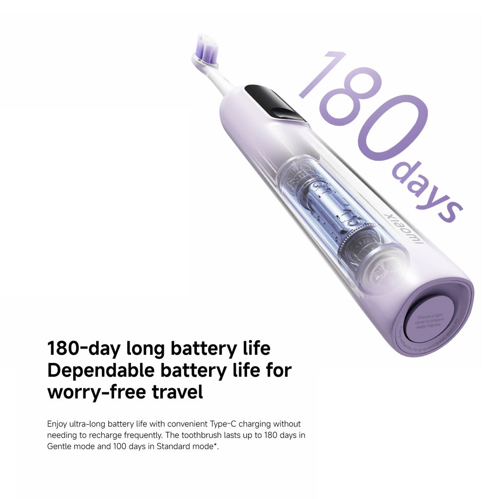 Xiaomi Oscillation Electric Toothbrush Pro EU Smart Colour Display Oscillating Ultrasonic Motor 180-day Long Battery Life IPX8