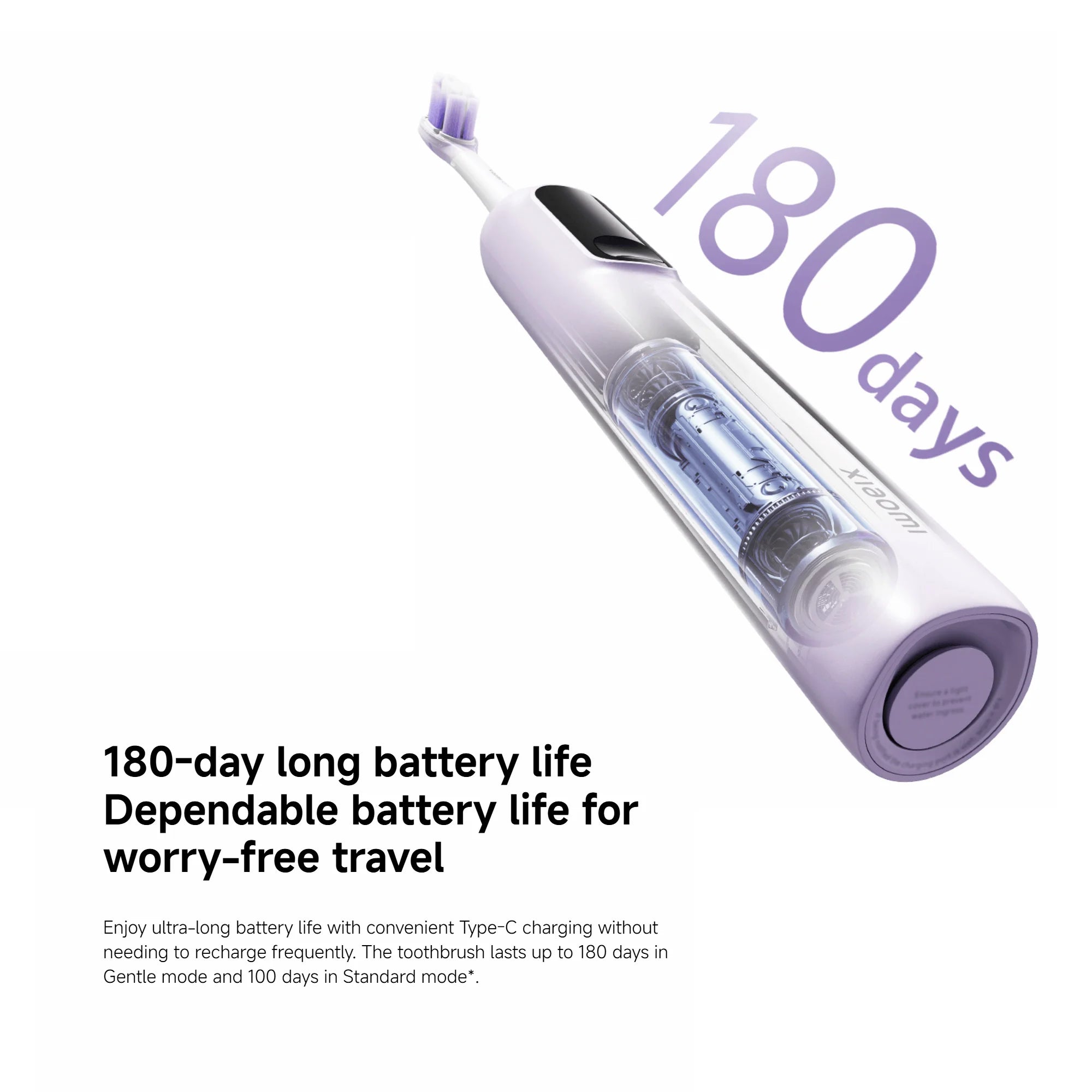 Xiaomi Oscillation Electric Toothbrush Pro EU Smart Colour Display Oscillating Ultrasonic Motor 180-day Long Battery Life IPX8