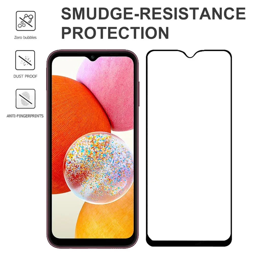 Samsung Galaxy Tempered Glass Screen Protector - 4 Pack 9H Protection Tidesmit