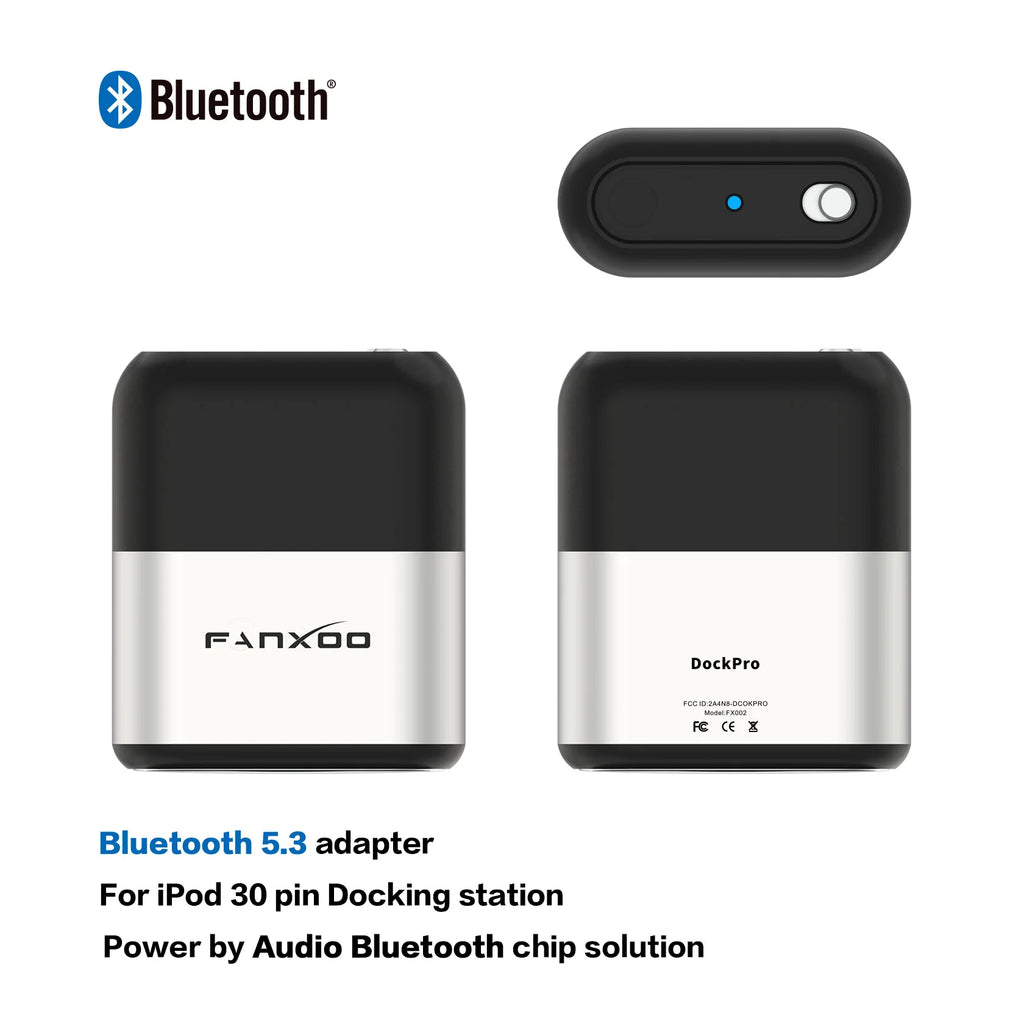 30 Pin Bluetooth Adapter for Bose SoundDock - Wireless Audio Receiver Tidesmit