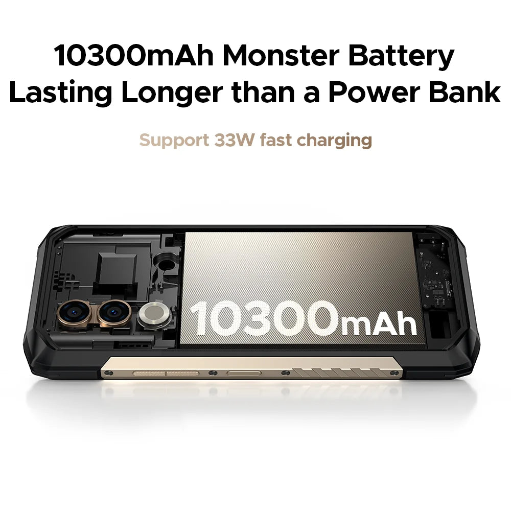 DOOGEE Blade20 Turbo 5G Rugged Phone - 8GB/256GB Global Version AE Tidesmit