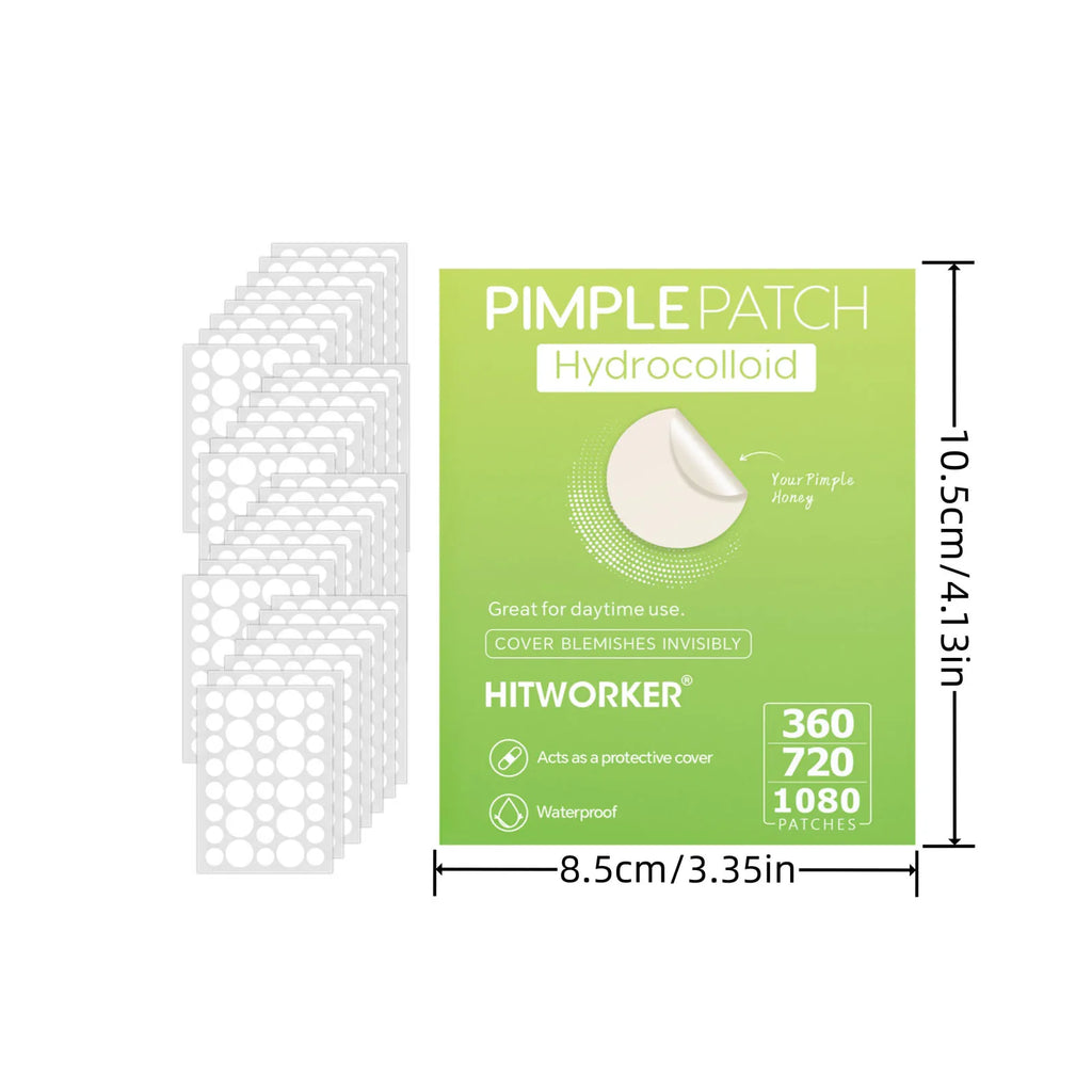 Hydrocolloid acne patch facial cleansing care essence, tool accessory, invisible and waterproof, suitable for all skin types