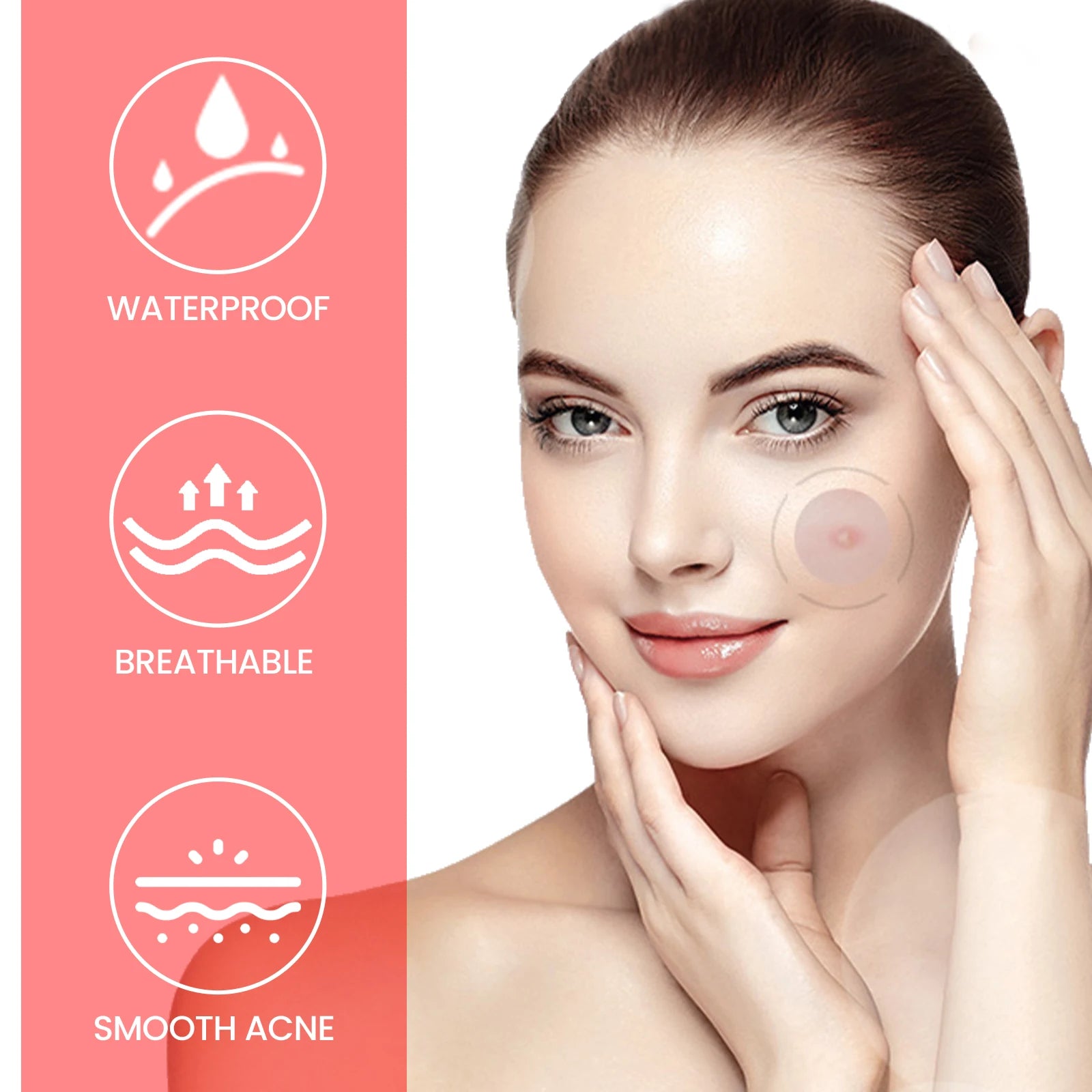 Acne Pimple Patches Sticker Repair Acne Scars Fade Blemishes Conceal Pimples Hydrocolloid Invisible Pimple Remover Tool SkinCare