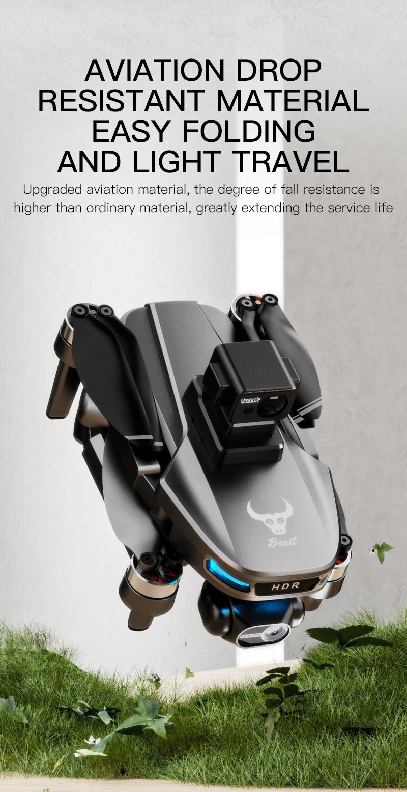 SG109 GPS Camera Drone: 4K Video with 360 Laser Obstacle Avoidance Tidesmit