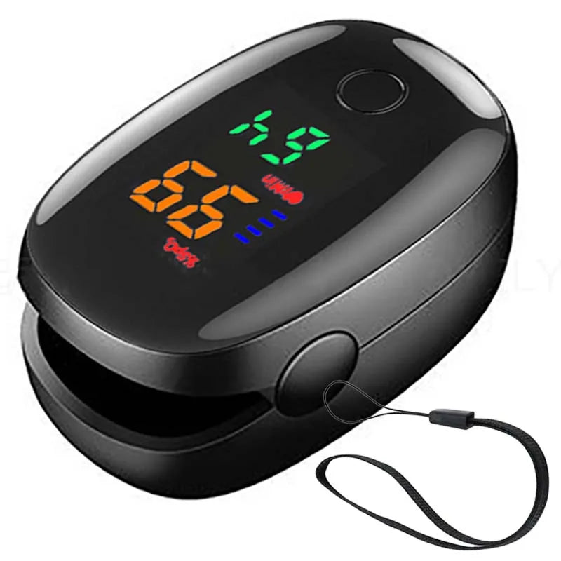 LK89 Finger Pulse Oximeter Medical Portable blood oxygen oxymetre Heart Rate Saturation Meter OLED Oximetro de dedo LED Display