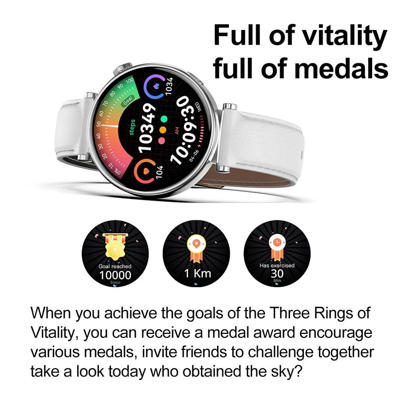 2026 New For Original Watch Mini Women Smartwatch GPS motion trail NFC 466*466 HD Full screen touch Ladies Smartwatch