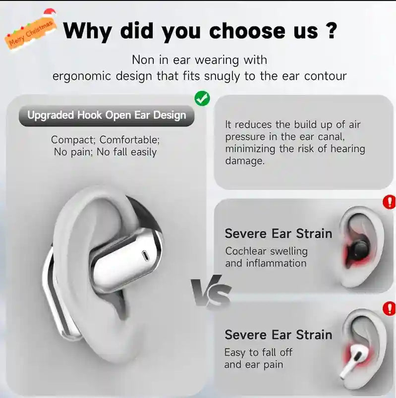 AI Language Translation Earbuds with LCD Touch Case - Tidesmit Tidesmit