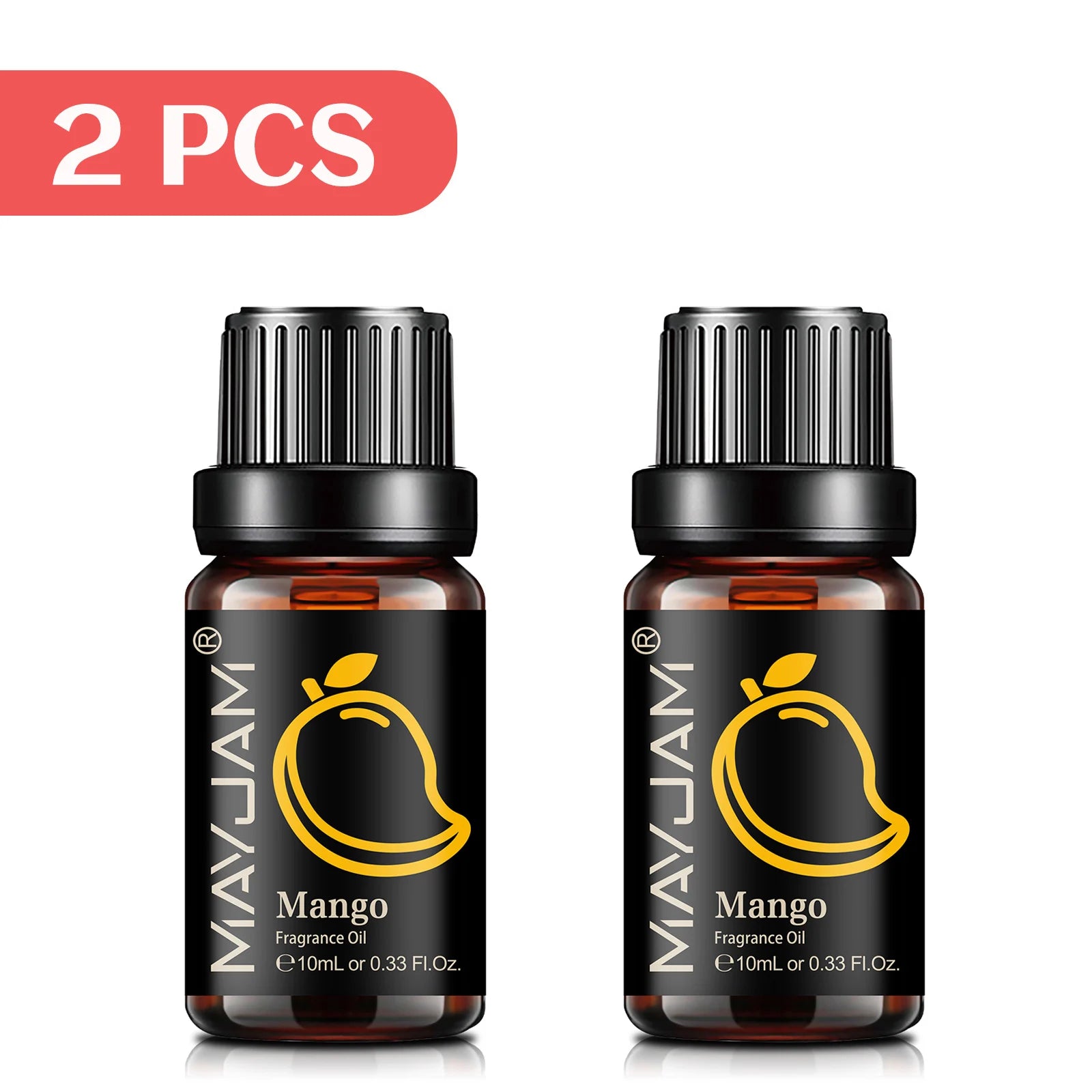 MAYJAM 10ML Fruit Fragrance Oil Strawberry Watermelon Mango Coconut Cherry For Humidifier Candle Soap Making Air Freshener