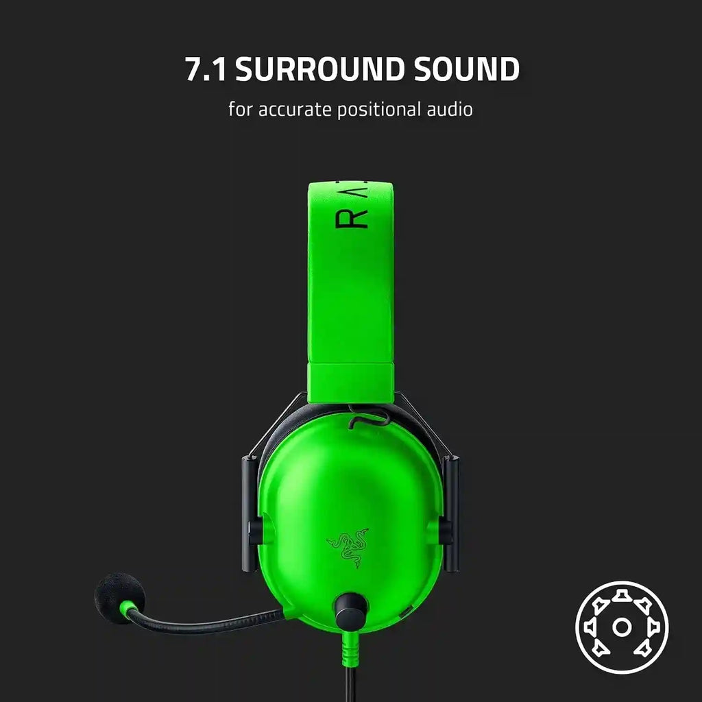 Razer V2 X Wired Esports Headset: 7.1 Surround Sound for PC and Console Tidesmit