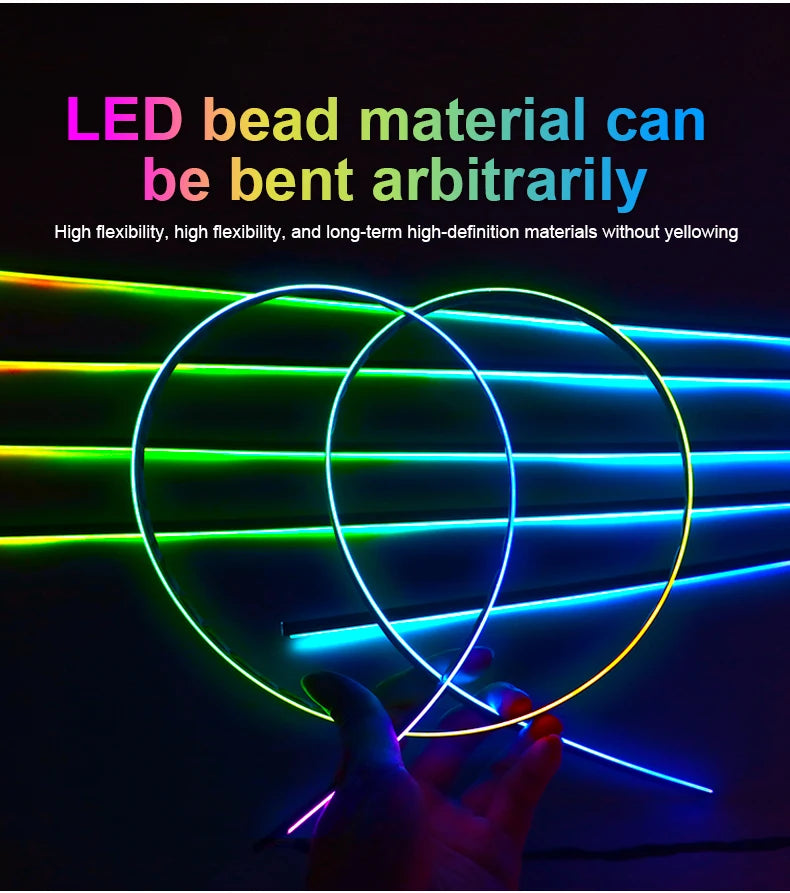 Professional LED Ring Light Kit with Adjustable Color Temperature Tidesmit