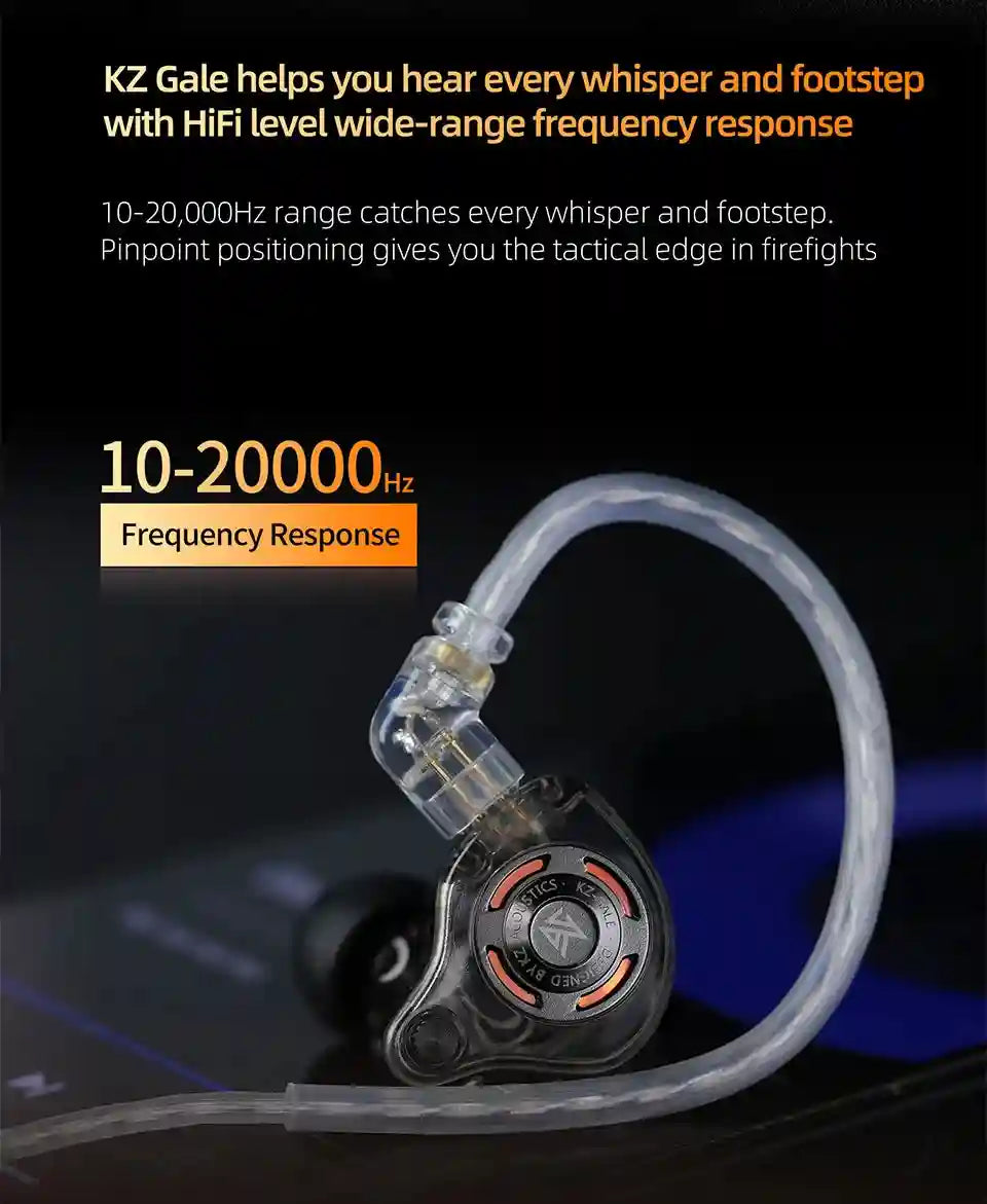 Gaming Earbuds With Mic: Bass Enhanced Wired In-Ear Headset by Tidesmit Tidesmit