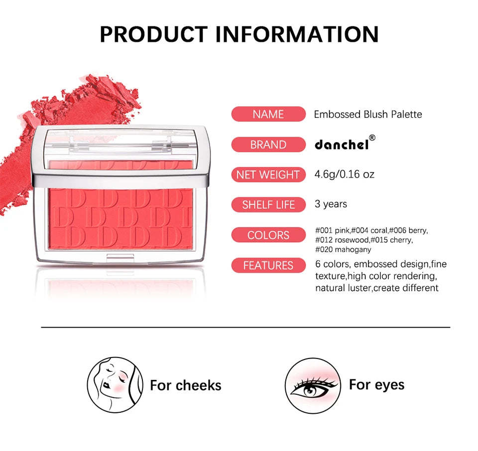 Tidesmit matte natural cheek tint powder for face contouring and bright makeup finish shade swatch