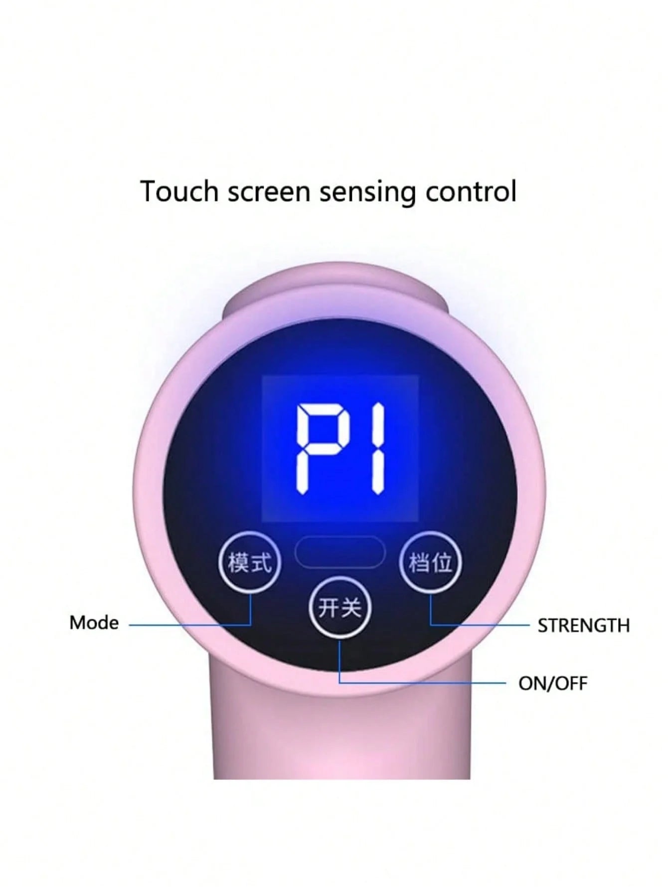 Fascia Gun Deep Tissue Muscle Massager - Rechargeable Recovery Tool Fascia Gun Tidesmit