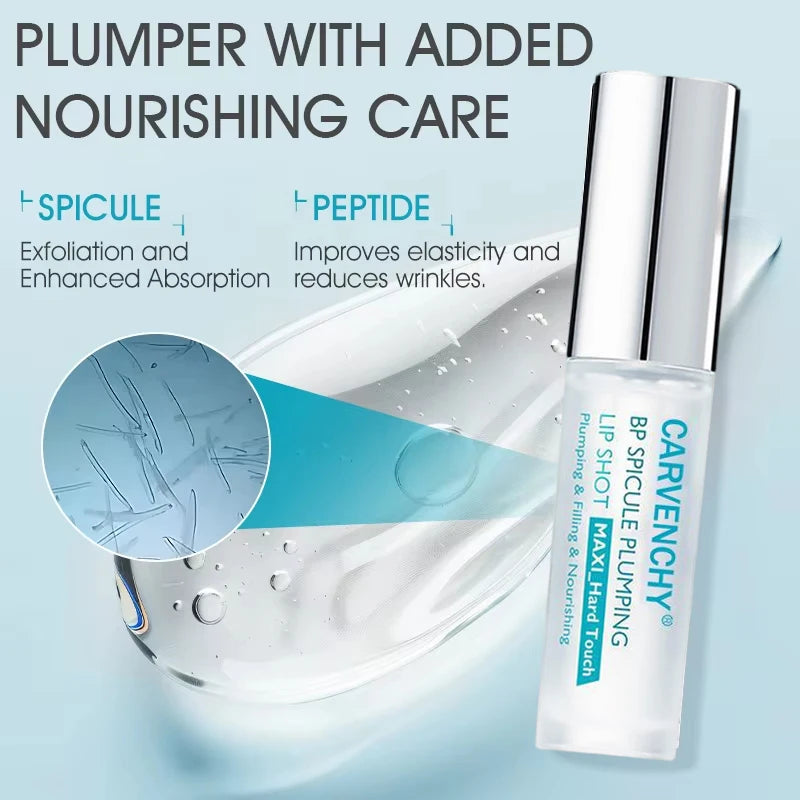 Tidesmit 2026 Instant Lip Plump Oil texture close-up for enhanced fullness and long-lasting lip nourishment