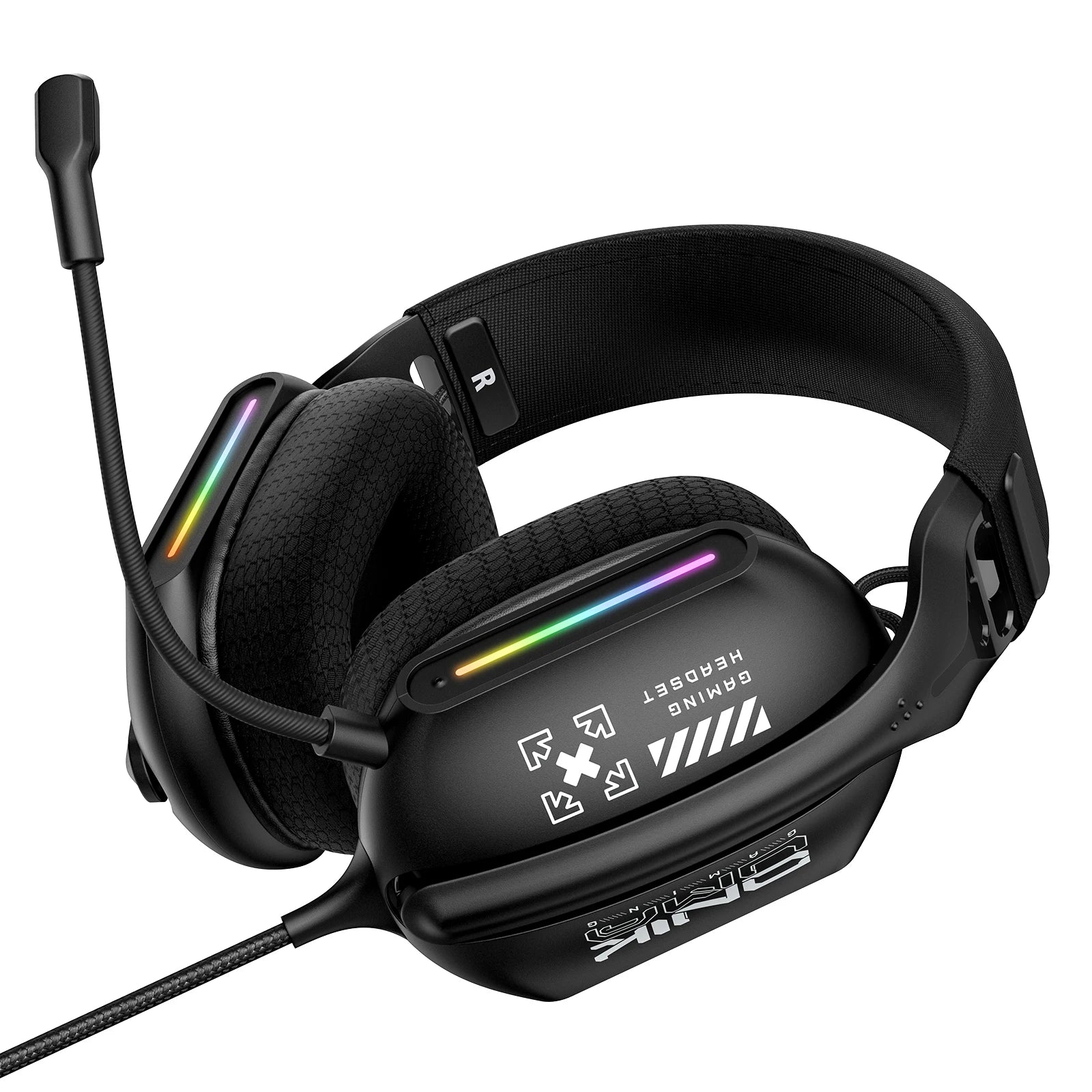 Gaming Headset with Microphone - Noise Cancelling Wired Audio Tidesmit
