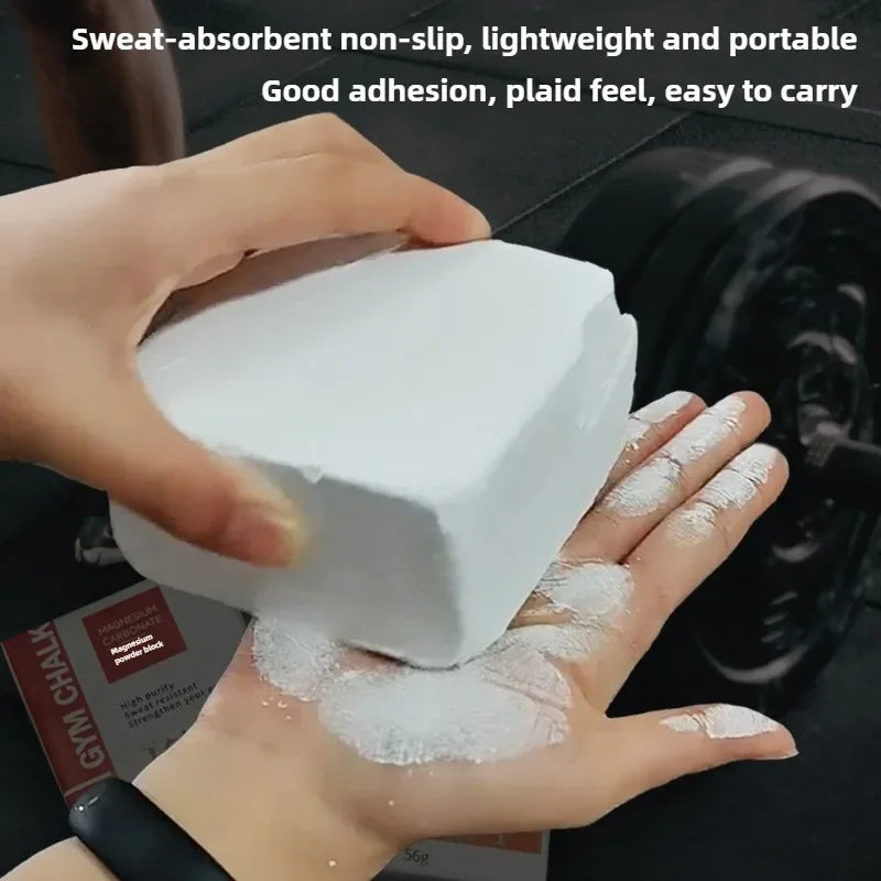 Lifting Magnesium Training Bodybuilding Weight Magnesium Powder Brick Climbing Gym Magnesium Block Barbell Fitness Training