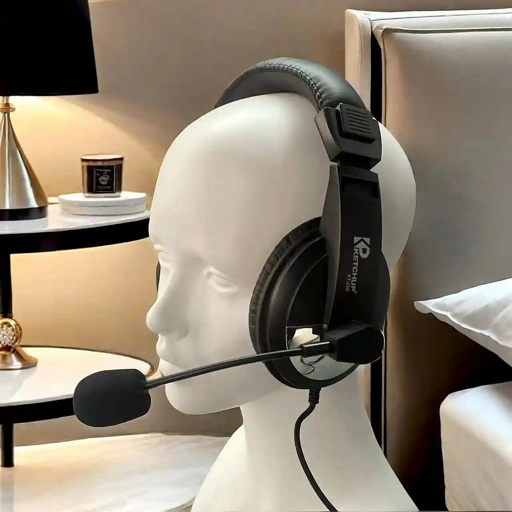 Wired Gaming Headphones with Microphone - Over-Ear PC Headset Tidesmit Tidesmit