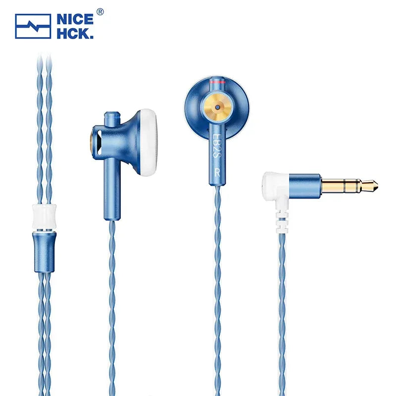15.4mm LCP Diaphragm Wired Earphones by Tidesmit - High-Fidelity Audio Tidesmit