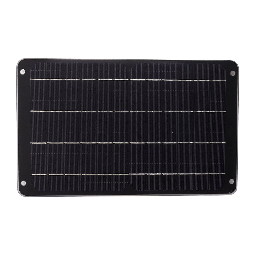20W solar panel for pet house cooling system, black energy-efficient solar energy for pet coop and kennel ventilation.