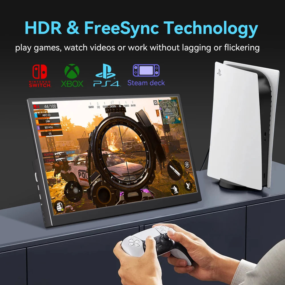 14 inch Monitor for Raspberry Pi 5 4 3 Touchscreen 1920x1200 16:10 Display HDMI USB Interface for Computer Program Monitors