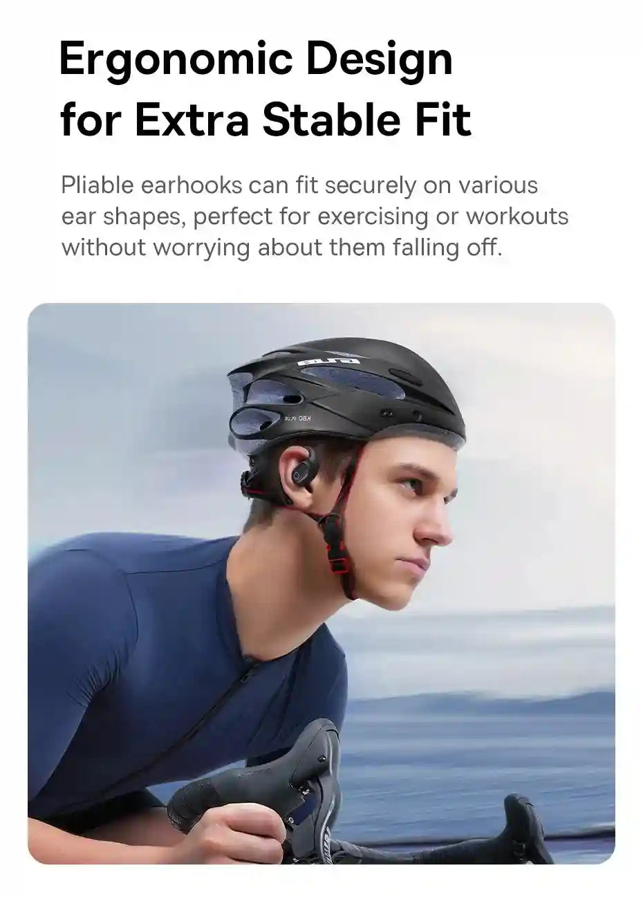 Tidesmit Open Ear Wireless Headphones - Waterproof Sport Earbuds Tidesmit