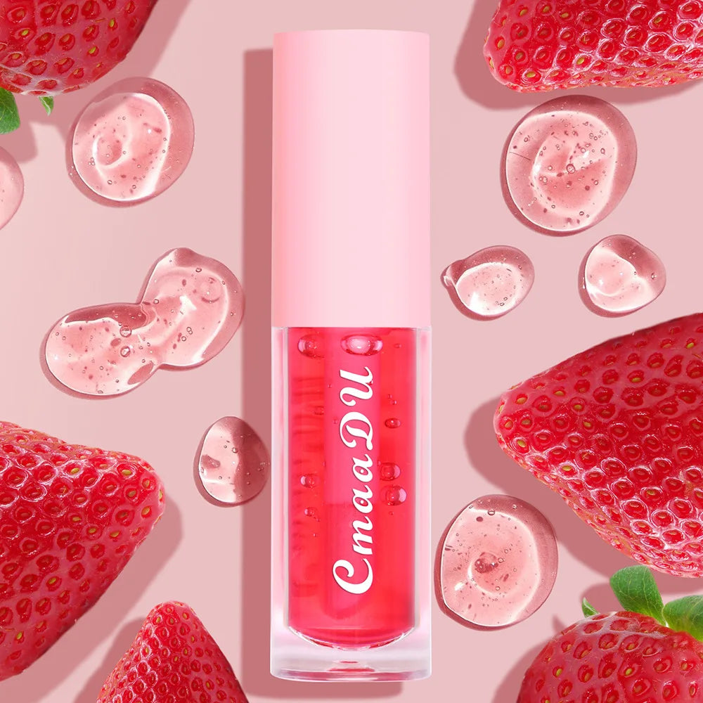 Moisturizing Fruit Lip Oil - Color Changing Hydrating Gloss Lip Care Tidesmit