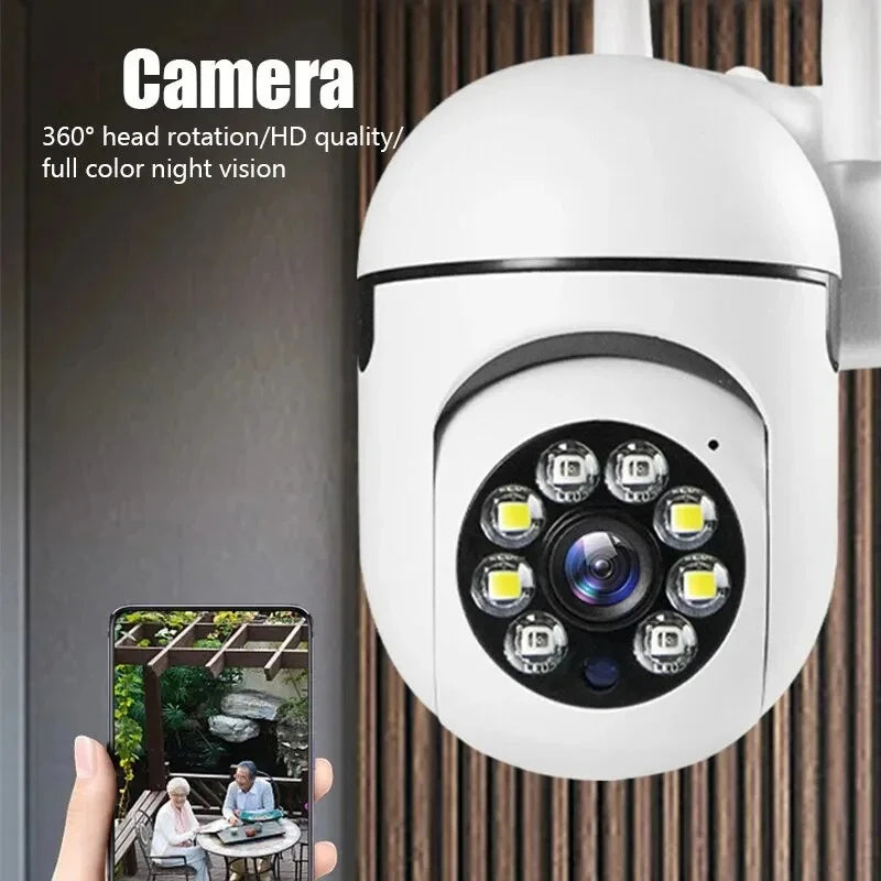 8MP Wifi Camera Wireless IP Surveillance Camera Video Monitor Night Vision Human Tracking Two-Way Audio Smart Home Baby Monitor