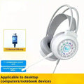 Tidesmit 7.1 Surround Sound Gaming Headset with Noise Cancellation White Tidesmit