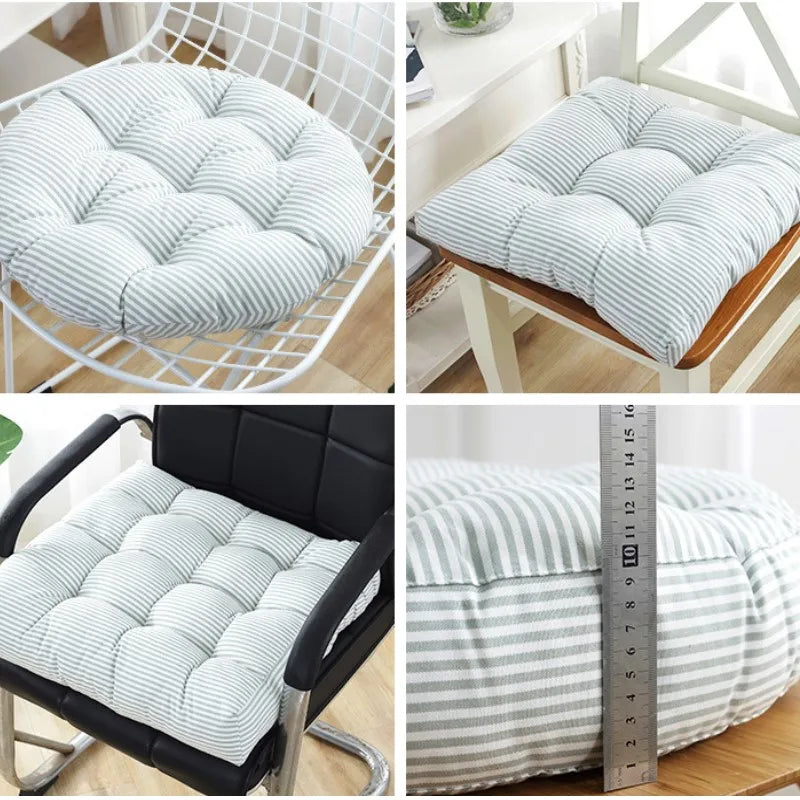 Large Square Round Floor Seat Cushion Cotton and Linen Tatami Floor Pillow Thick Cushions Seating Garden Chair Cushion Seat Pad
