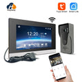 1080P Video intercom  System DoorPhone for Home  TUYA Wireless WiFi Smart with  Infrared night vision doorbell Motion detection