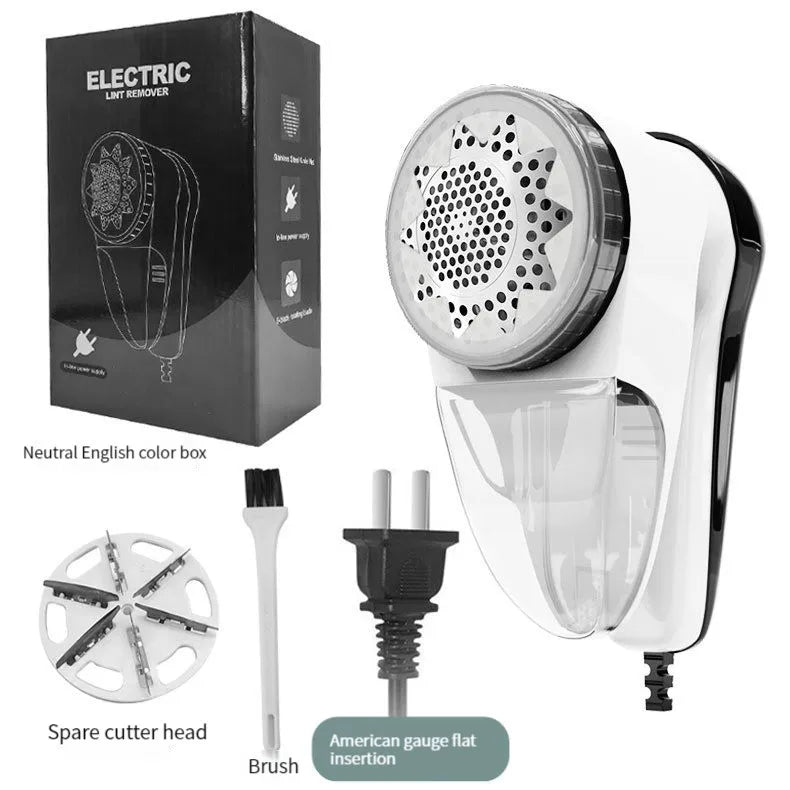 Tidesmit Zai Xiao electric fabric shaver for clothes, professional portable lint remover and fuzz brush, side view