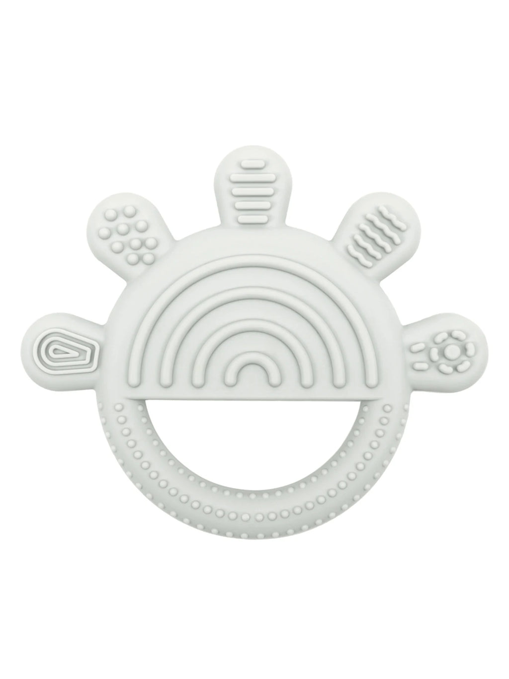 1PC Baby Silicone Teether Toys Cartoon Sun Shape Teethers For Baby Chewing Training Baby Toys Nursing Baby Accessories