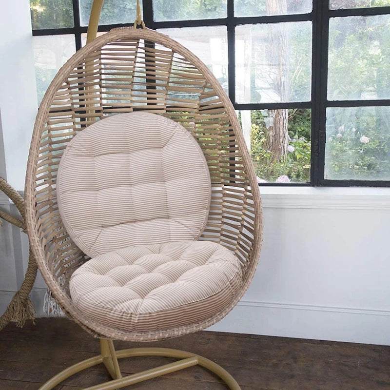 Large Square Round Floor Seat Cushion Cotton and Linen Tatami Floor Pillow Thick Cushions Seating Garden Chair Cushion Seat Pad