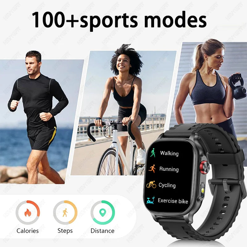 2026 new men's and women's smartwatches, fitness trackers,wireless calling, IPX8 waterproof, activity pedometers, birthday gifts