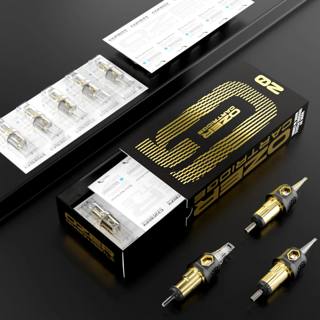 Tattoo Cartridge Needles - Sterilized Precision for PMU Machines Permanent Makeup Machines Tidesmit