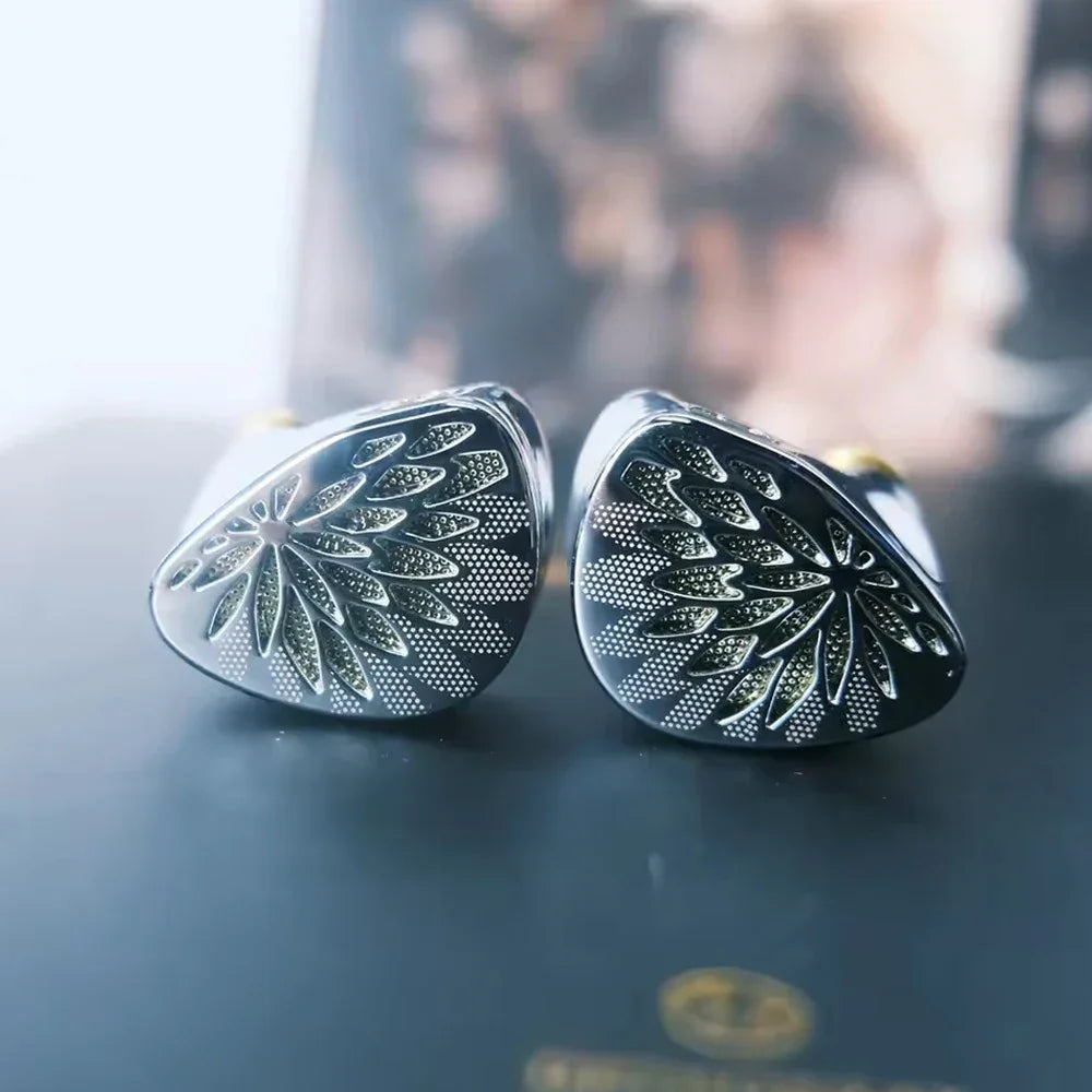 TANGZU YuXuanJi IEM Headphones 10mm Dynamic Driver by Tidesmit Silver-4.4MM China Mainland Tidesmit