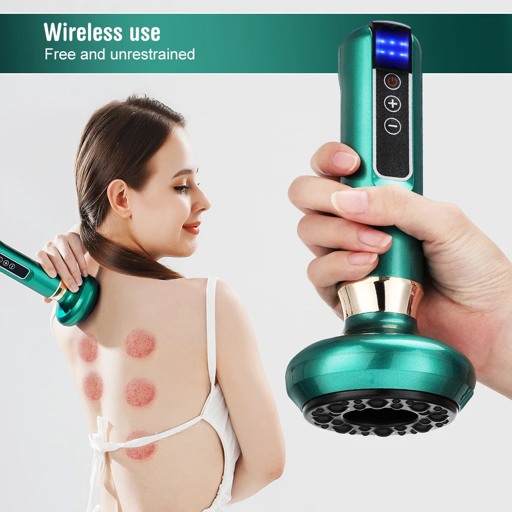 Electric Cupping Massager for Cellulite Removal and Body Sculpting Relaxation Treatment Tidesmit