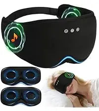 Bluetooth Sleep Headphones Mask 3D Ergonomic Wireless Headset Tidesmit