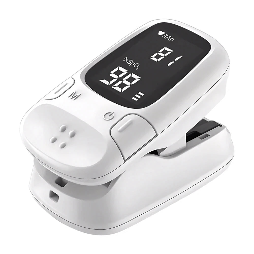 Portable Finger Pulse Oximeter Medical Mini Blood Oxygen Saturation Heart Rate Health Care Digital Oximeter for Home Adult Child